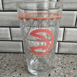 New Atlanta Hawks Basketball Net Budweiser Pint Glass